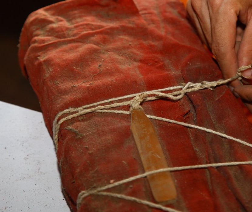 Classical Pāli palm-leaf manuscript